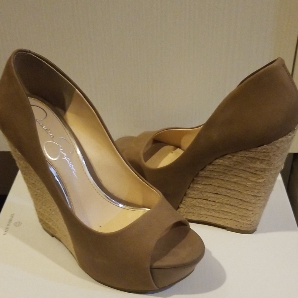 Jessica Simpson wedges